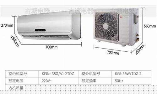 空调挂机尺寸(挂式空调室内机尺寸)_https://www.taocizhiliang.com_效果图_第1张