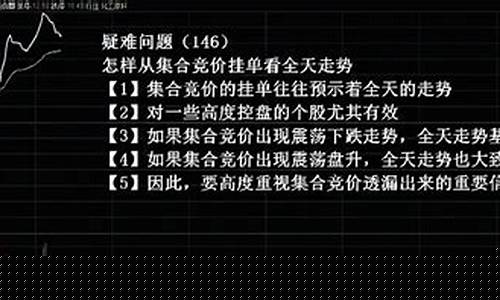 新股集合竞价买入技巧视频(新股集合竞价买卖股票技巧)_https://www.taocizhiliang.com_装修流程_第1张
