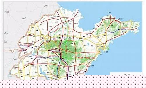 山东高速公路地图全图高清版(山东高速地图高清版大图)_https://www.taocizhiliang.com_效果图_第1张