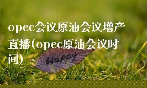 原油 会议 直播(原油会议直播在哪看)_https://www.taocizhiliang.com_效果图_第1张